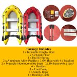 3.6m Inflatable Boat – Red