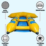 4-Person Inflatable Flying Fish Towing Raft