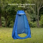 Kiliroo 2-Window Shower Tent – Dark Blue