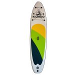Kiliroo Inflatable Stand Up Paddleboard (SUP) – Yellow, Green, Black