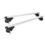1360mm Universal Lockable Roof Rack Cross Bars – Silver