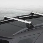 1240mm Universal Lockable Roof Rack Cross Bars – Silver