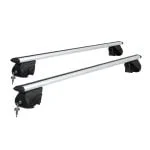 126cm Universal Lockable Roof Rack Cross Bars – Silver