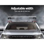 126cm Universal Lockable Roof Rack Cross Bars – Silver