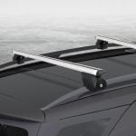 126cm Universal Lockable Roof Rack Cross Bars – Silver