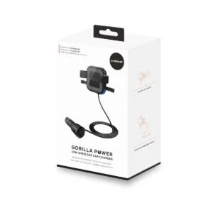 10W Wireless Car Charger Air Vent/Windshield Bracket