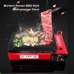 Portable Butane BBQ Grill – Black