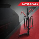 Folding Double Bicycle Rack – Towbar Hitch Mount