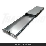 1.5m Underbody Roller Trundle Tool Box Draw – Aluminium