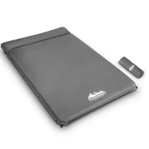 Weisshorn 4cm Self Inflating Double Mattress - Grey