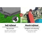 Weisshorn 4cm Self Inflating Double Mattress – Grey