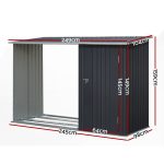 Giantz Shed and Storage Shelter 2.49 x 1.04m