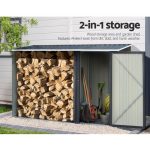 Giantz Shed and Storage Shelter 2.49 x 1.04m