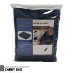 Laura Hill 12V Electric Blanket 150 x 110cm 12v – Navy Blue