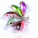 5 x 5.5cm Popper Crank Bait Fishing Lures