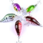 5 x 5.5cm Popper Crank Bait Fishing Lures