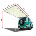 1.4 x 2.0m Rear Awning