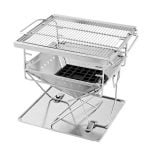 Grillz Portable BBQ and Fire Pit