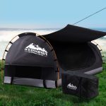 Weisshorn King Single Canvas Dome Swag – Grey