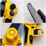 36V 8″ Mini Cordless Electric Chainsaw with 2x Batteries