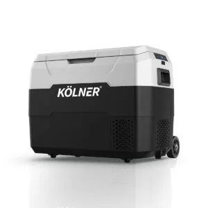 Kolner 40-litre Fridge/Freezer with Trolley – 12/24/240V