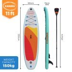 Kahuna Hana 11ft Inflatable Stand Up Paddle Board