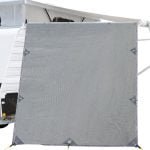 2.1 x 1.8m Caravan Roll Out Awning Sun Shade Wall