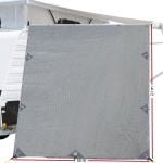 2.1 x 1.8m Caravan Roll Out Awning Sun Shade Wall