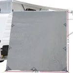 2.1 x 1.8m Caravan Roll Out Awning Sun Shade Wall
