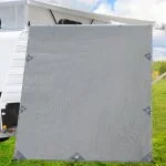 2.1 x 1.8m Caravan Roll Out Awning Sun Shade Wall