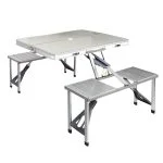 Weisshorn Folding 85cm Camping Picnic Table
