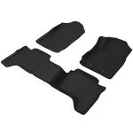 3D Rubber Floor Mat Set to suit Mazda BT50 2012-2021