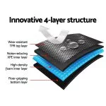 3D Rubber Floor Mat Set to suit Mazda BT50 2012-2021