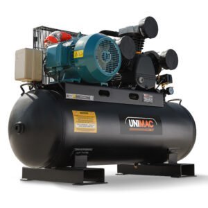 UNIMAC 150L 7.5kW Electric Air Compressor Tank 115PSI Industrial 3 Phase