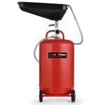 T-REX 80L Mobile Waste Oil Drainer, Telescopic, with Air Compressor Fitting