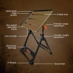 ROSSI Welding Table 150kg Capacity Height and Angle Adjustable