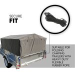 6 x 4 foot Heavy-Duty Canvas Trailer Cover.