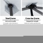 Instahut 3 x 4.5m Gazebo & Weights Pack – White