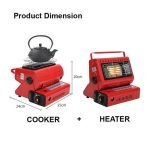 Butane Gas Heater – Red