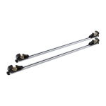 1350mm Lockable Aluminium Universal Roof Rack Cross Rails