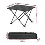 Weisshorn 40cm Roll-up Camping Table