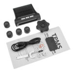 4-Wheel Tyre Pressure Monitor (TPMS) System