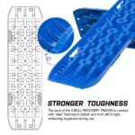 X-BULL 4 x Recovery Tracks with Mounting Bolts – Blue