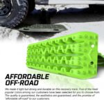 X-BULL 4 x Recovery Tracks with Mounting Bolts – Green