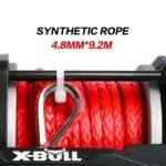 X-BULL 3000lb Winch with 9m Synthetic Cable