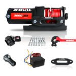 X-BULL 3000lb Winch with 9m Synthetic Cable