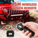 X-Bull Wireless Winch Controller Set with 2 x Controls and 500-Amp 12V Soleniod
