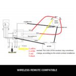 X-Bull Wireless Winch Controller Set with 2 x Controls and 500-Amp 12V Soleniod