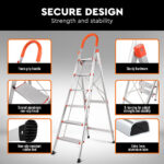 6 Step Multi-Purpose Folding Aluminium Ladder