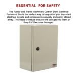 Steel Electrical Junction Box Enclosure – 400 x 300 x 200mm